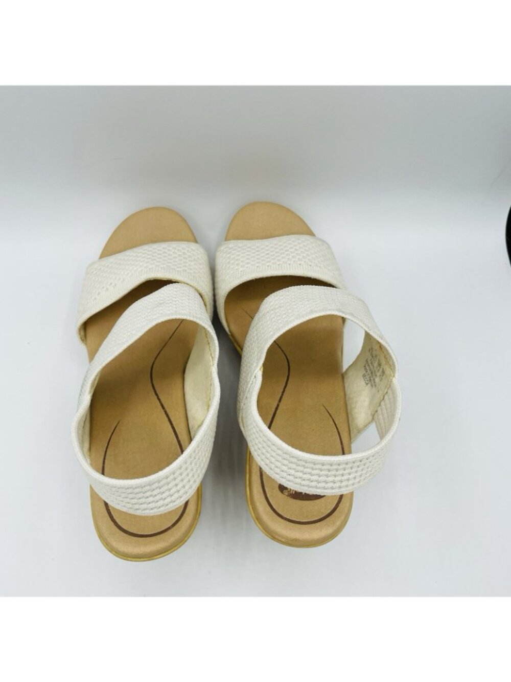 Dr Scholls Shoes Womens Size 8.5 M White Clogs Heels Sandals Strappy Comfort - Picture 8 of 11